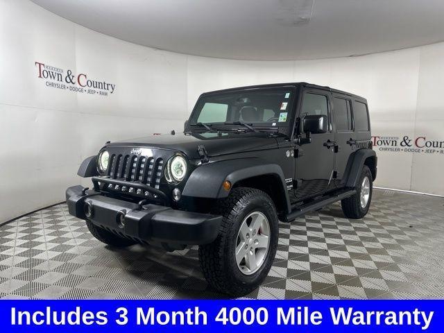 used 2015 Jeep Wrangler Unlimited car, priced at $18,607