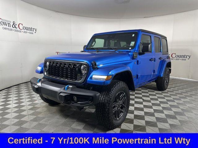 used 2024 Jeep Wrangler 4xe car, priced at $34,697