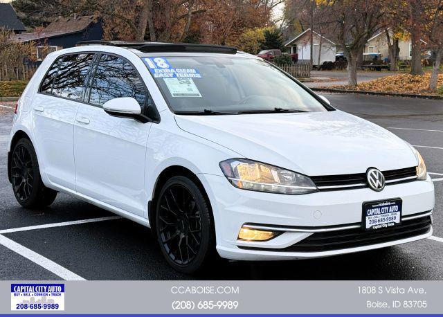 used 2018 Volkswagen Golf car, priced at $12,517