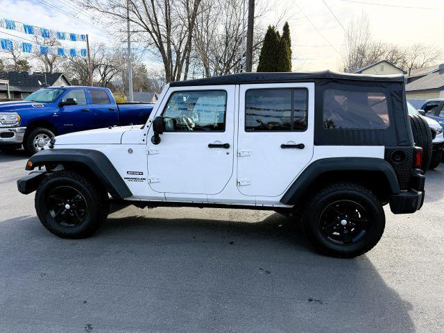 used 2016 Jeep Wrangler Unlimited car, priced at $18,419