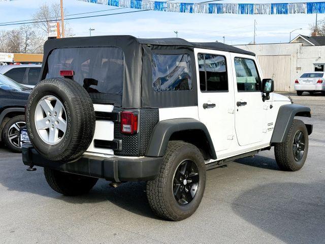 used 2016 Jeep Wrangler Unlimited car, priced at $18,419