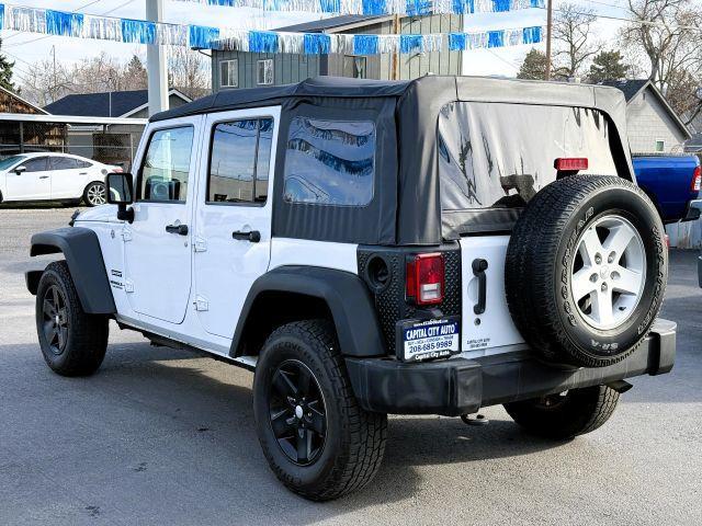 used 2016 Jeep Wrangler Unlimited car, priced at $18,419