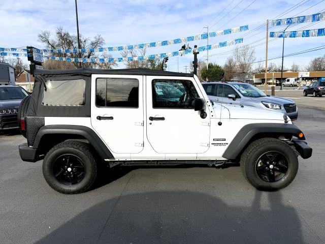used 2016 Jeep Wrangler Unlimited car, priced at $18,419