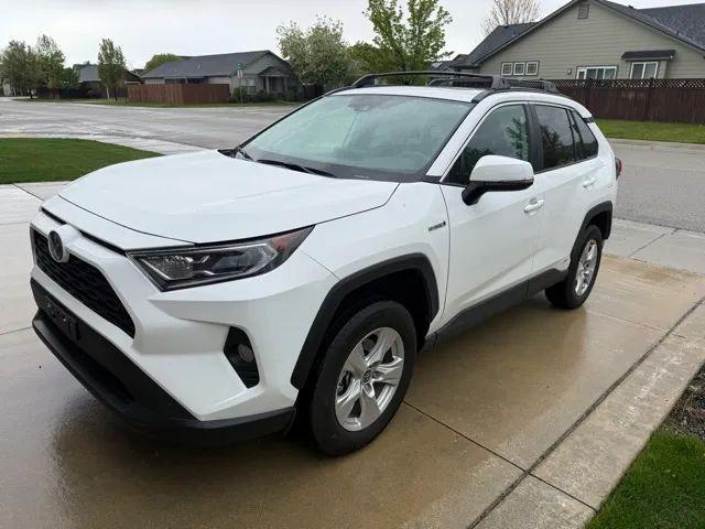 used 2021 Toyota RAV4 Hybrid car, priced at $33,999