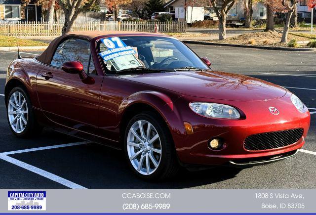 used 2007 Mazda MX-5 Miata car, priced at $12,999