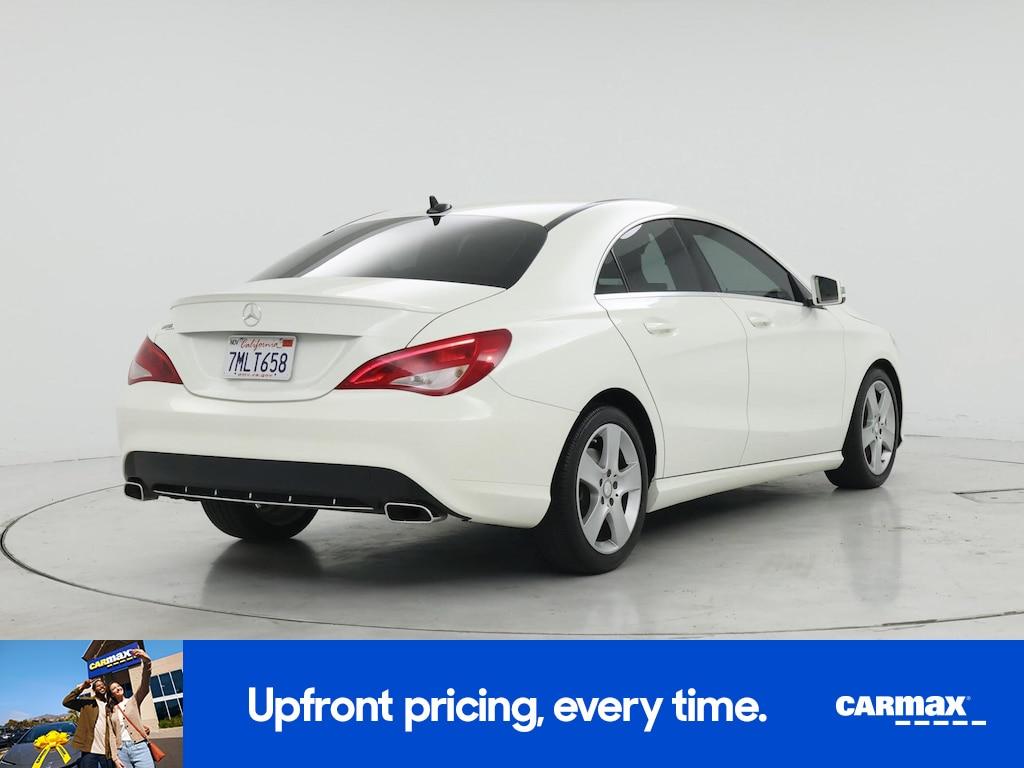 used 2015 Mercedes-Benz CLA-Class car, priced at $17,998