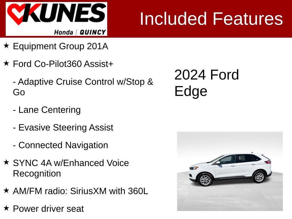 used 2024 Ford Edge car, priced at $28,912