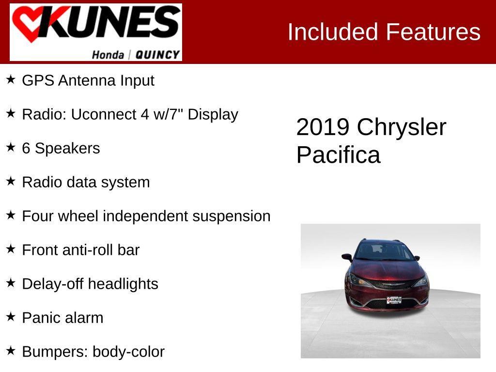 used 2019 Chrysler Pacifica car, priced at $11,192