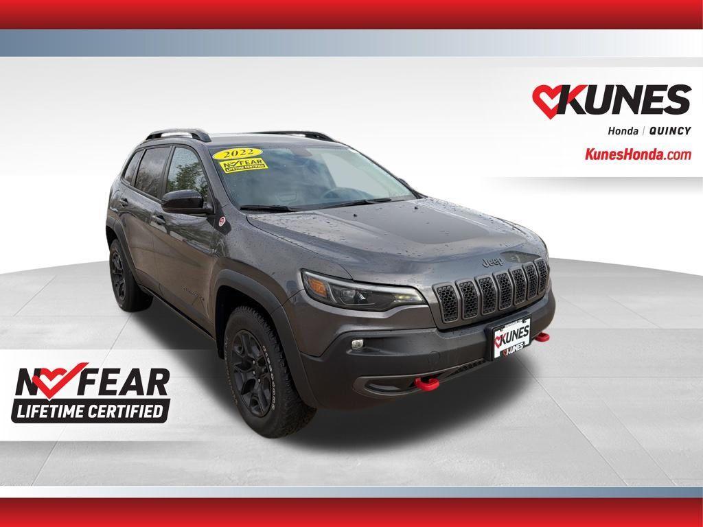 used 2022 Jeep Cherokee car, priced at $21,903
