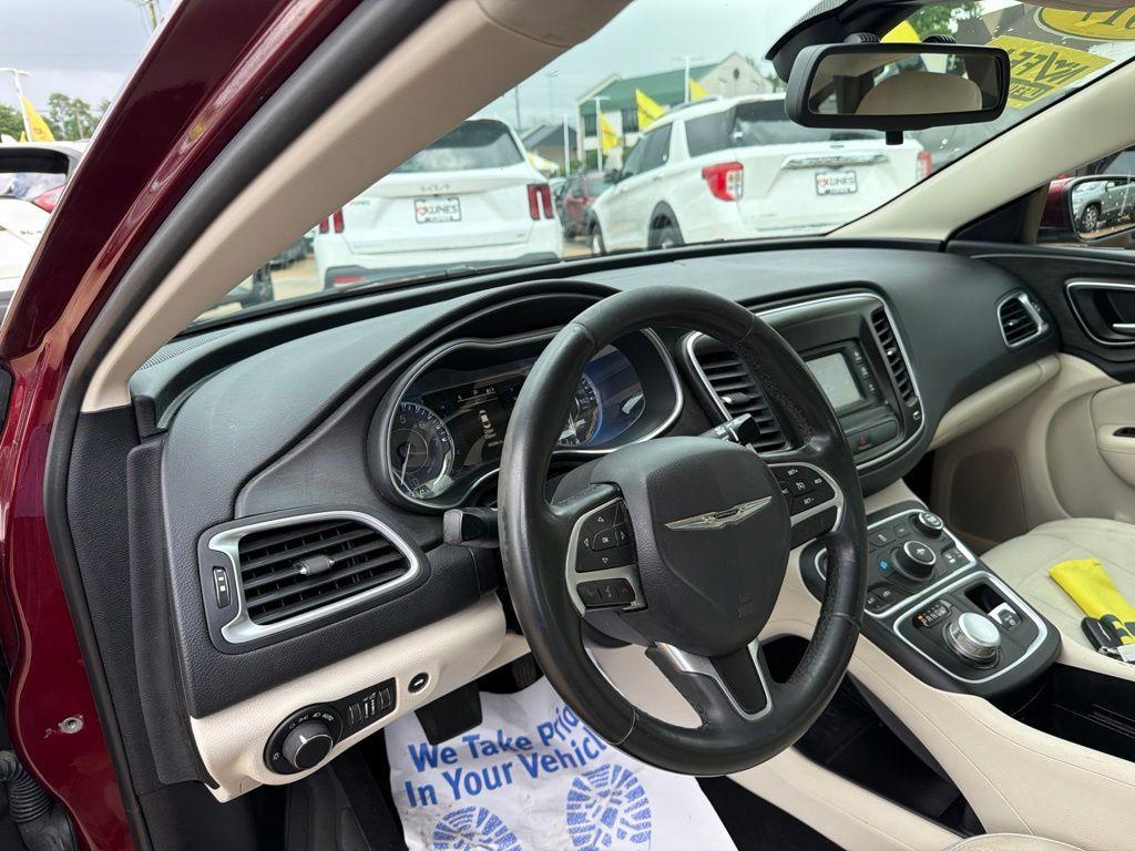 used 2017 Chrysler 200 car, priced at $11,401