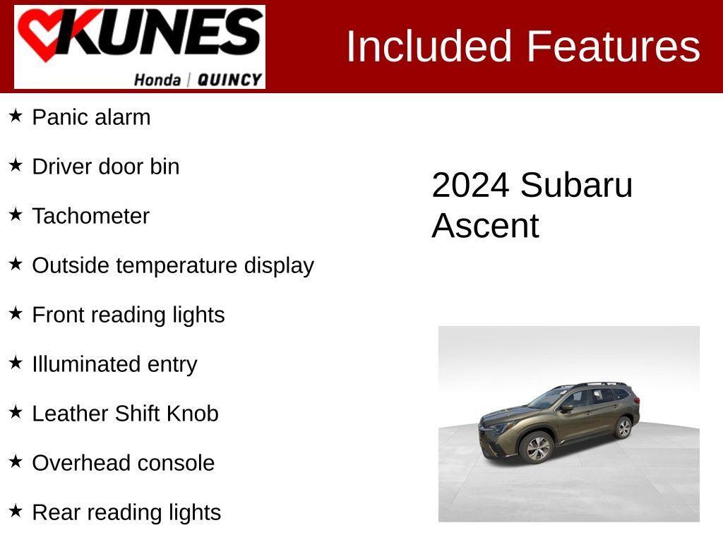 used 2024 Subaru Ascent car, priced at $31,217