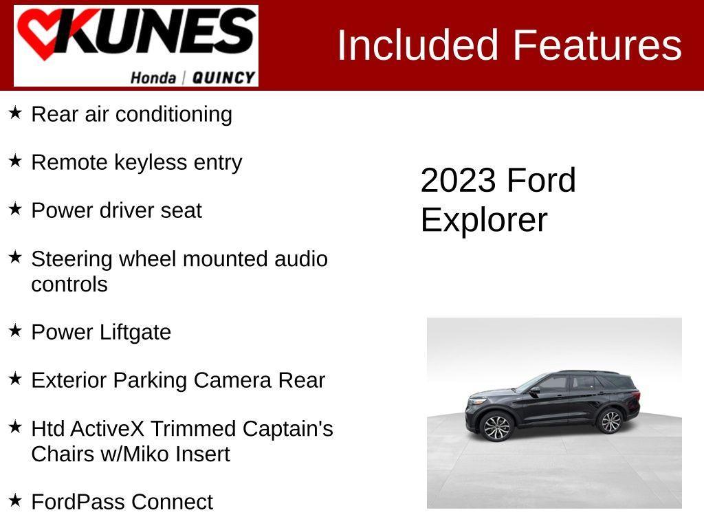 used 2023 Ford Explorer car, priced at $36,064