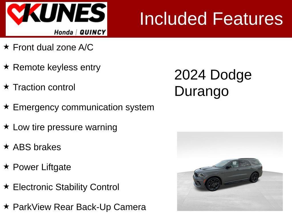 used 2024 Dodge Durango car, priced at $40,403