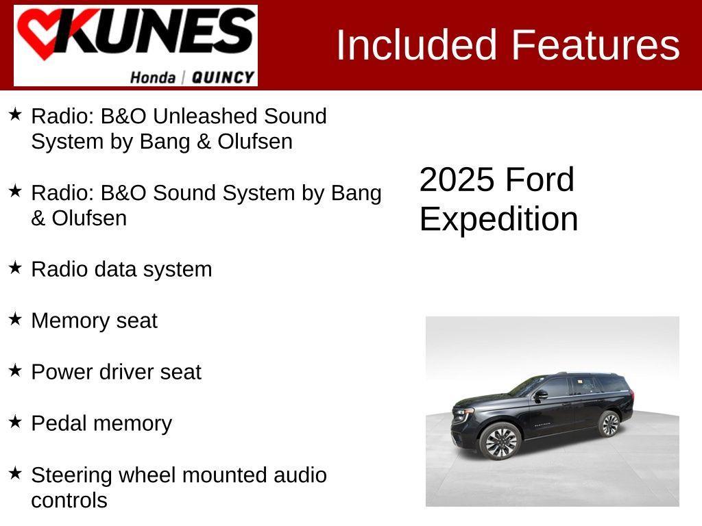 used 2025 Ford Expedition car, priced at $68,408