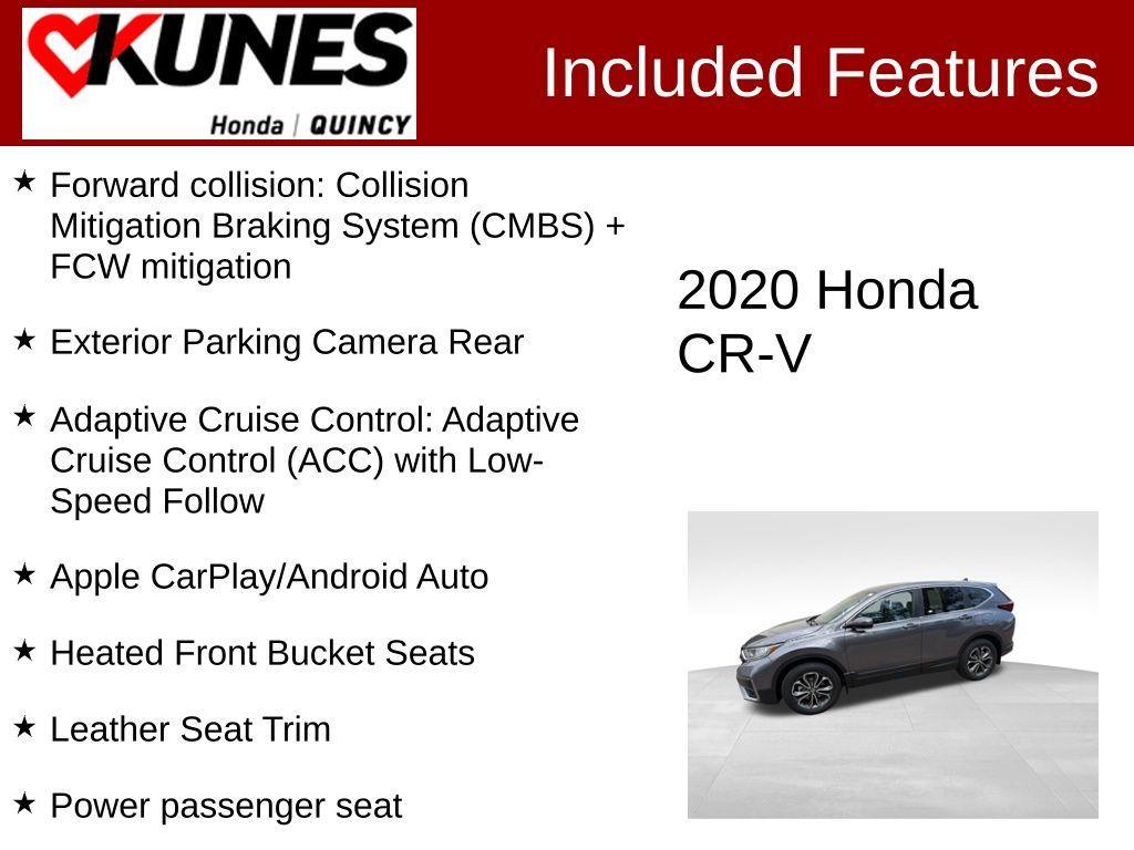 used 2020 Honda CR-V car, priced at $23,290