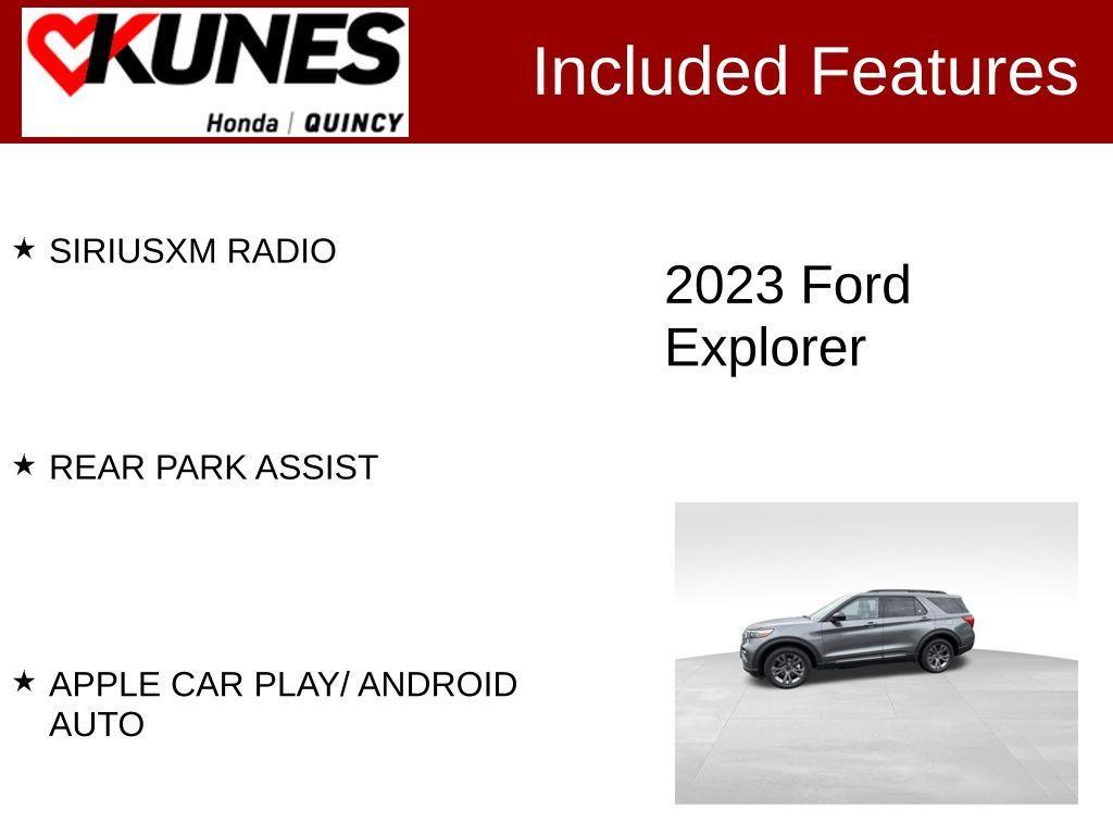used 2023 Ford Explorer car, priced at $27,149