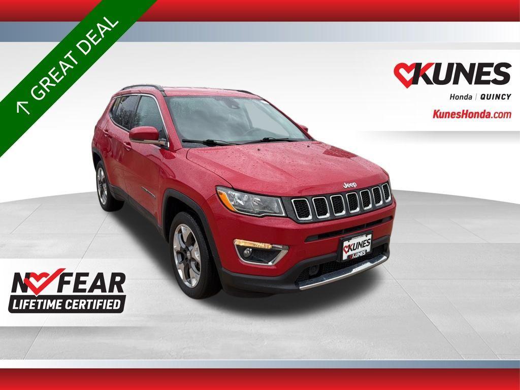 used 2021 Jeep Compass car, priced at $20,252