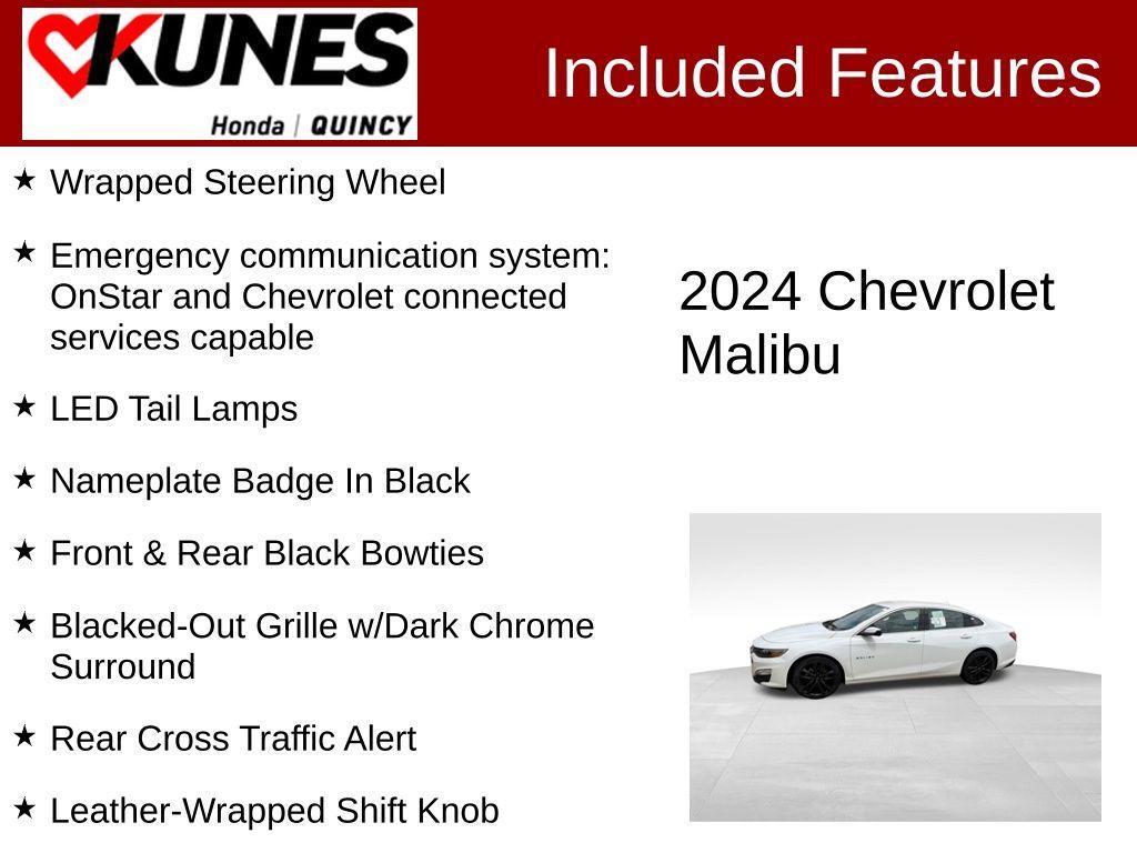 used 2024 Chevrolet Malibu car, priced at $21,397