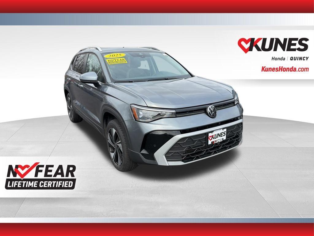 used 2025 Volkswagen Taos car, priced at $22,803