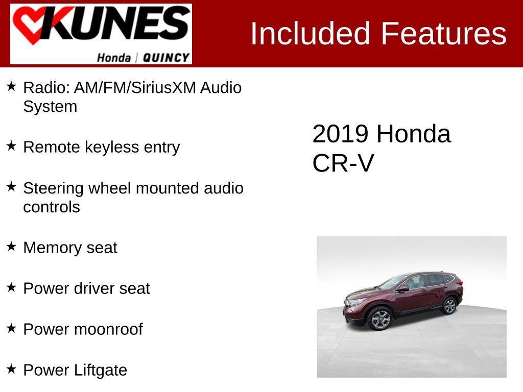used 2019 Honda CR-V car, priced at $23,903