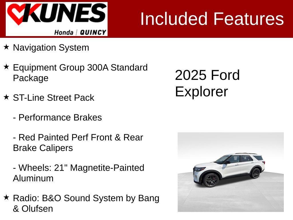 used 2025 Ford Explorer car, priced at $37,203