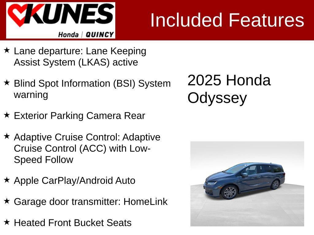 used 2025 Honda Odyssey car, priced at $40,975