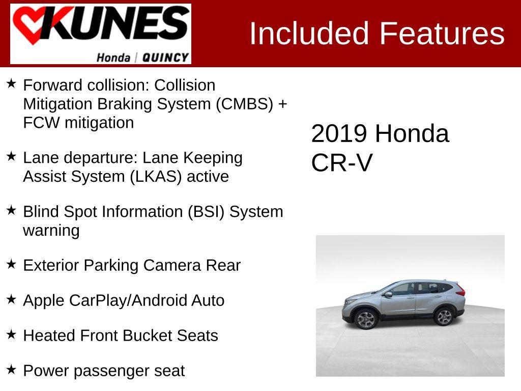 used 2019 Honda CR-V car, priced at $24,397