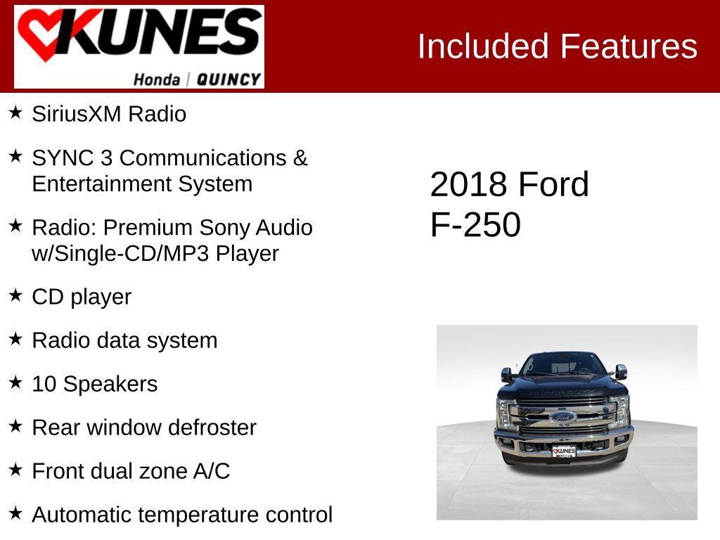used 2018 Ford F-250 car, priced at $29,007