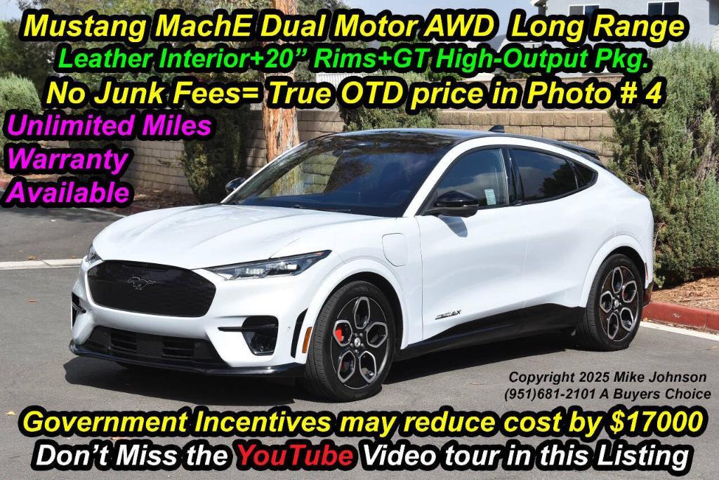 used 2022 Ford Mustang Mach-E car, priced at $35,999