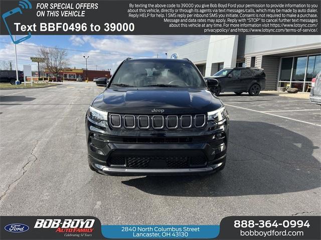 used 2022 Jeep Compass car, priced at $22,417
