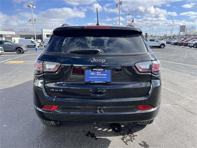 used 2022 Jeep Compass car, priced at $22,417
