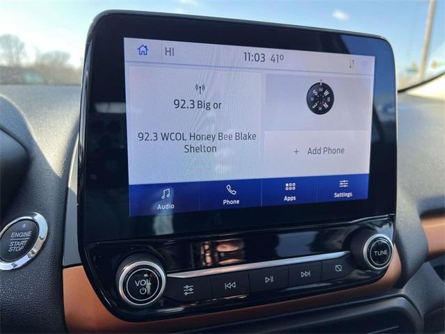 used 2021 Ford EcoSport car, priced at $15,588