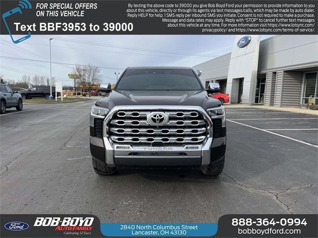 used 2023 Toyota Tundra car, priced at $48,244