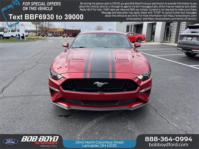 used 2022 Ford Mustang car, priced at $41,108
