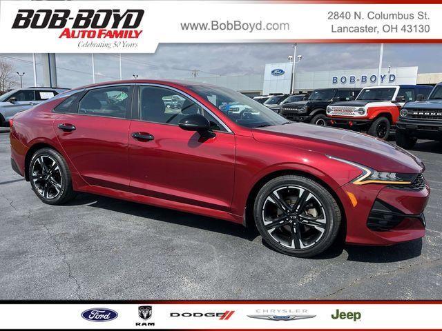 used 2021 Kia K5 car, priced at $18,237