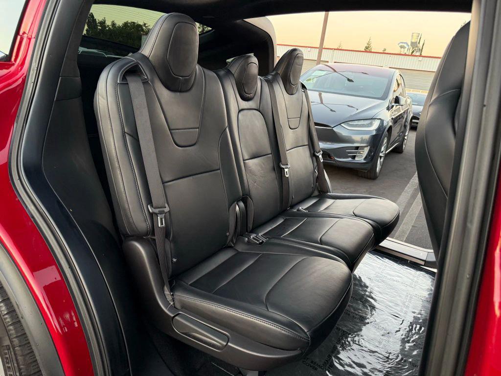 used 2017 Tesla Model X car, priced at $18,499