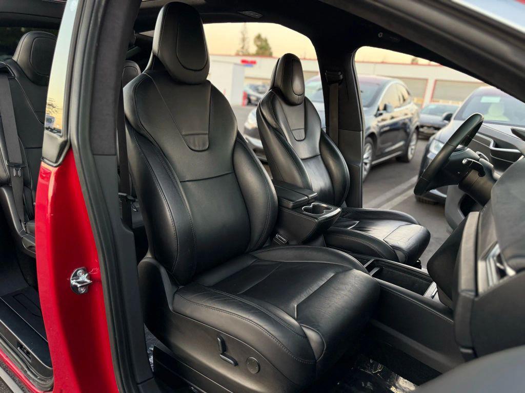 used 2017 Tesla Model X car, priced at $18,499