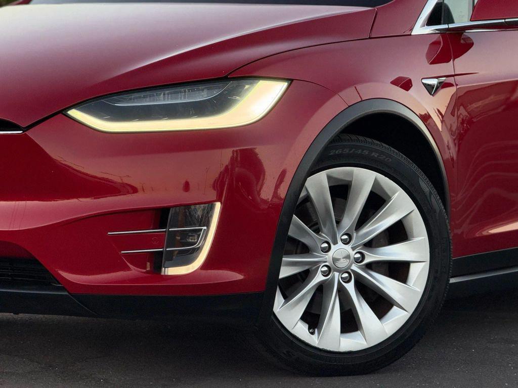 used 2017 Tesla Model X car, priced at $18,499