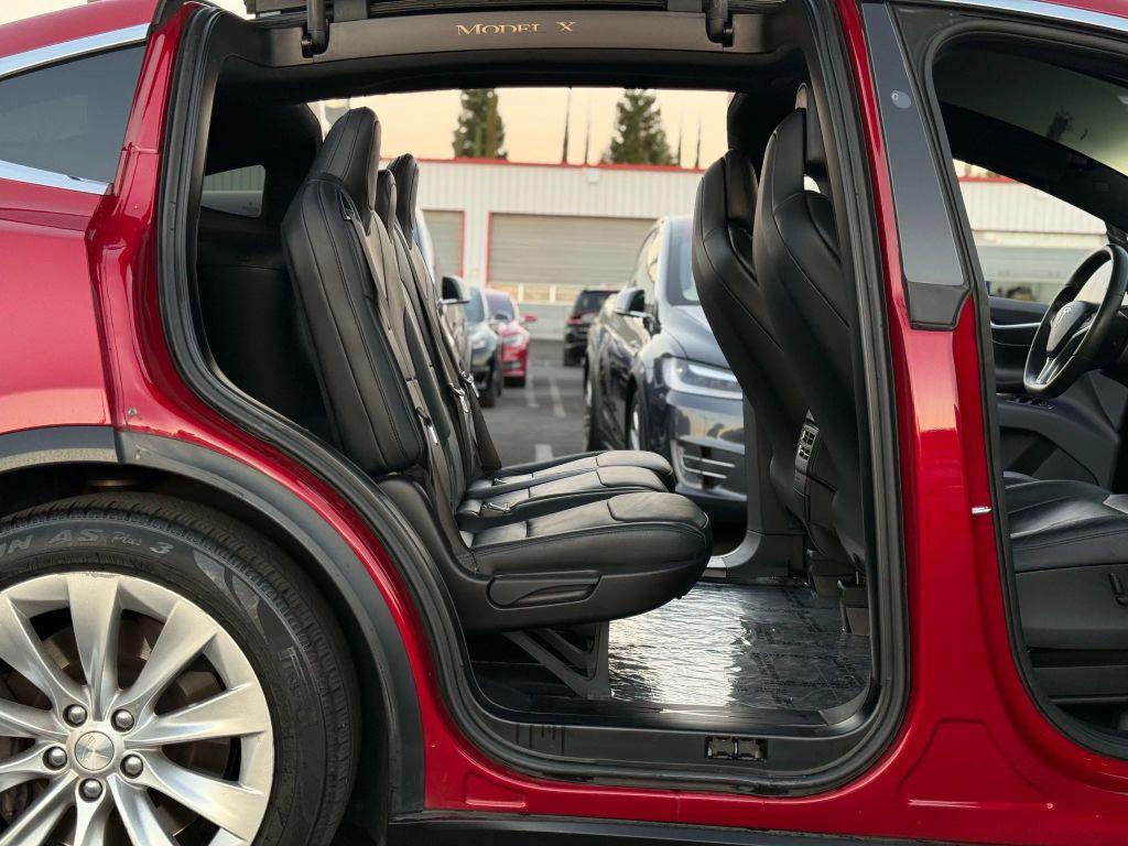 used 2017 Tesla Model X car, priced at $18,499