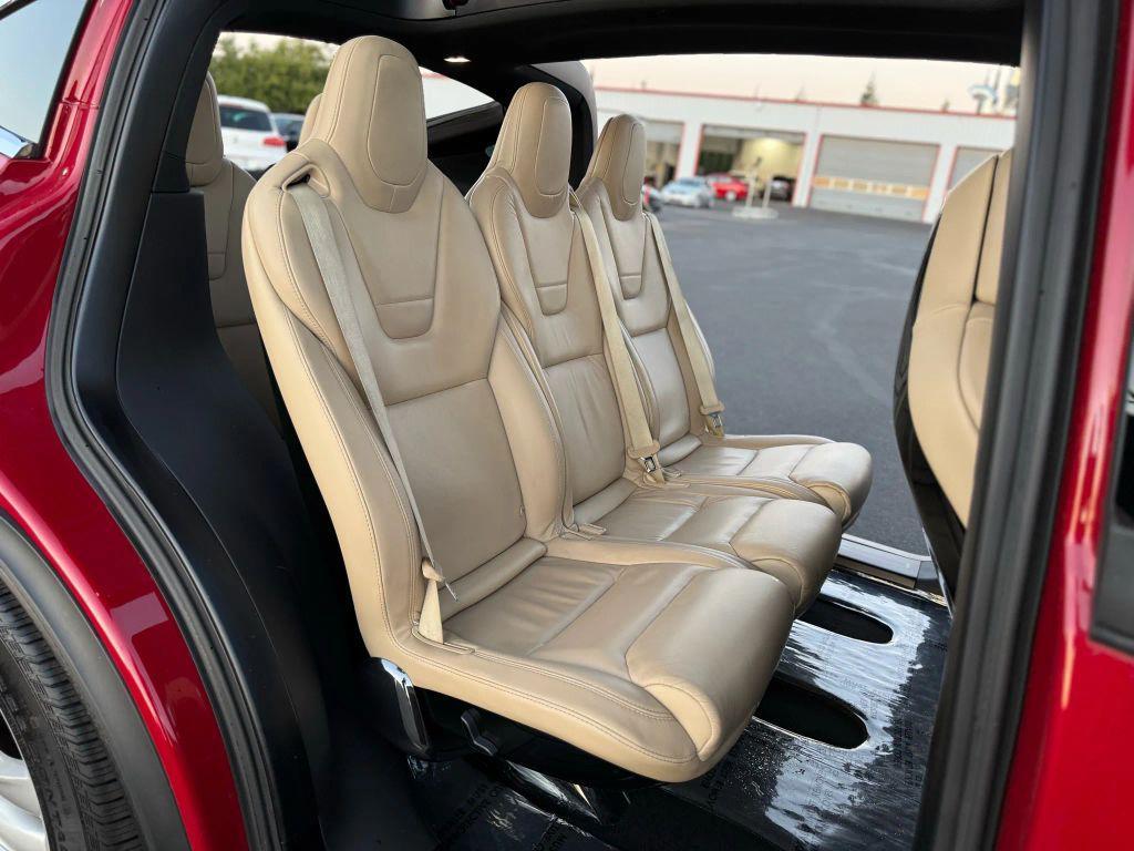 used 2016 Tesla Model X car, priced at $18,999