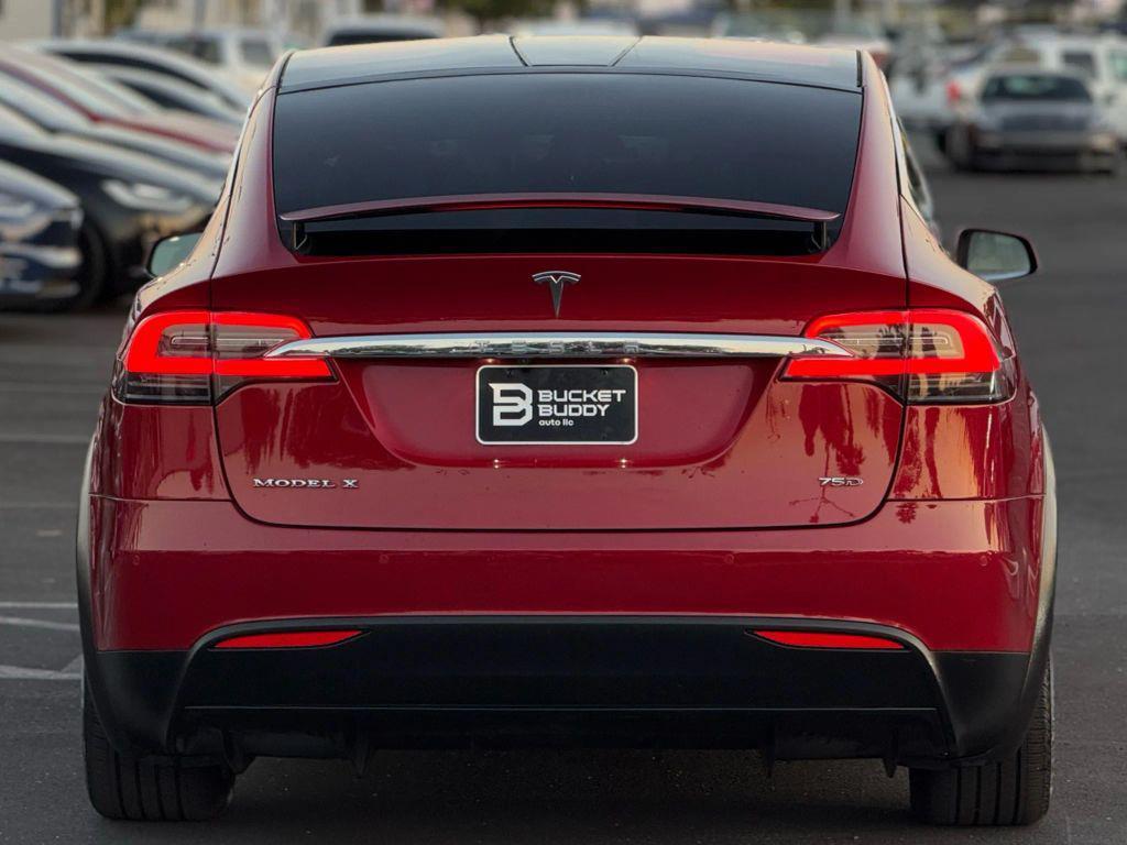 used 2016 Tesla Model X car, priced at $18,999