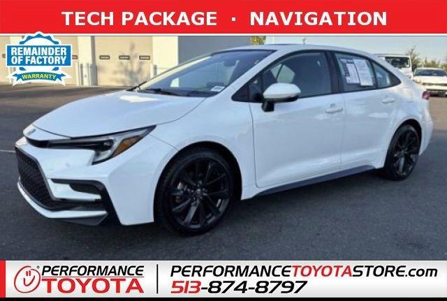 used 2023 Toyota Corolla car, priced at $25,000