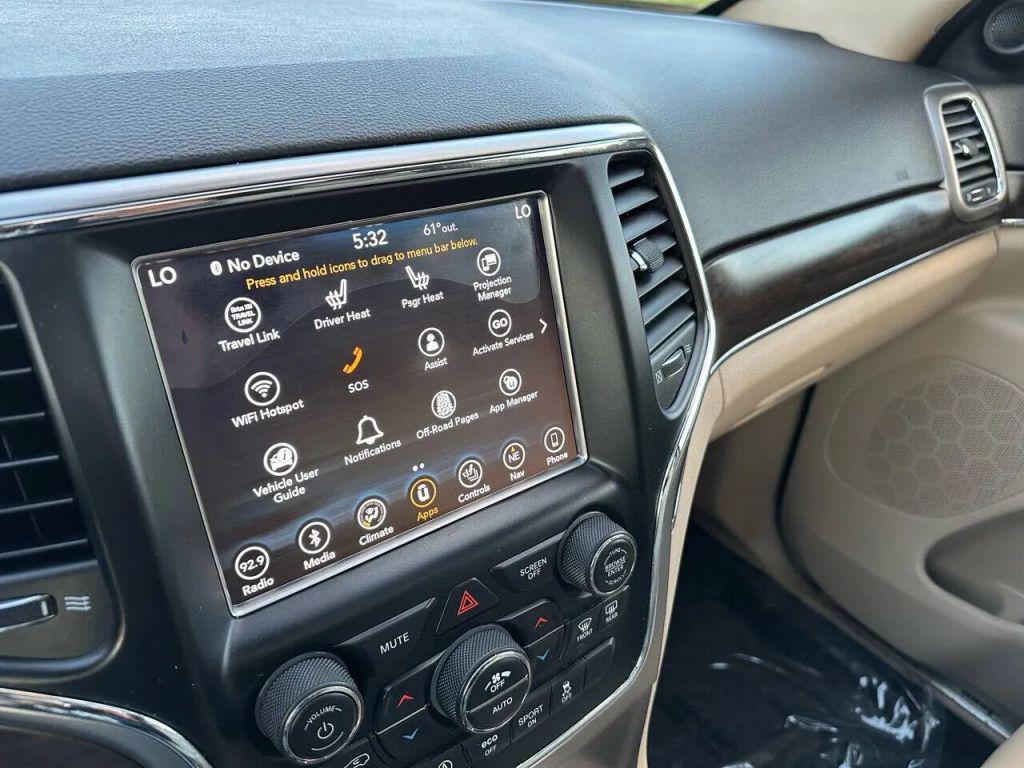used 2018 Jeep Grand Cherokee car, priced at $15,500
