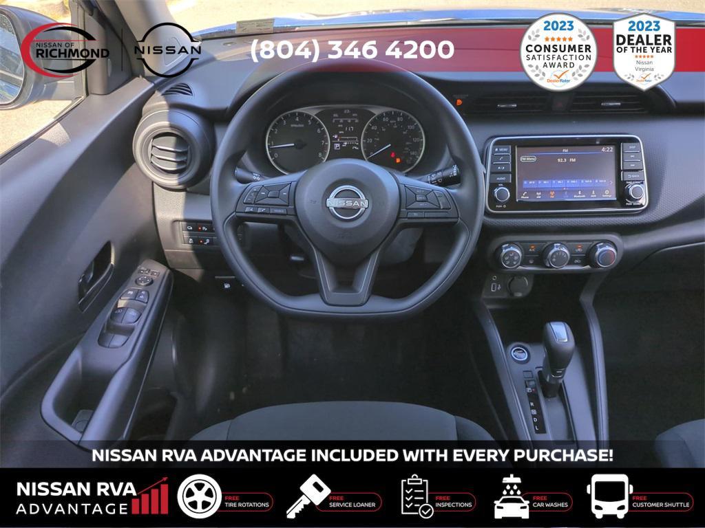 new 2025 Nissan Kicks car, priced at $21,564