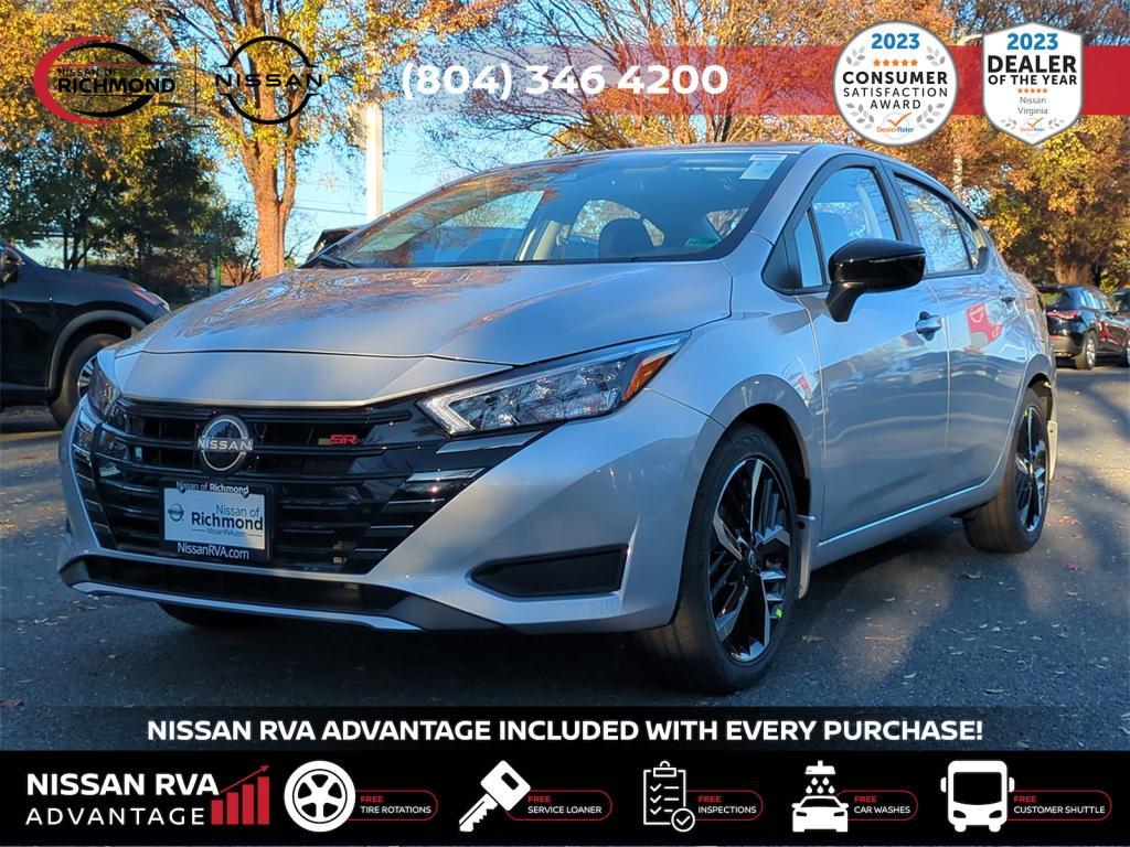 new 2025 Nissan Versa car, priced at $20,456