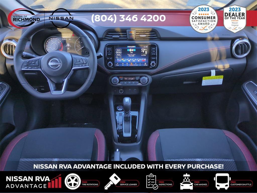 new 2025 Nissan Versa car, priced at $20,456