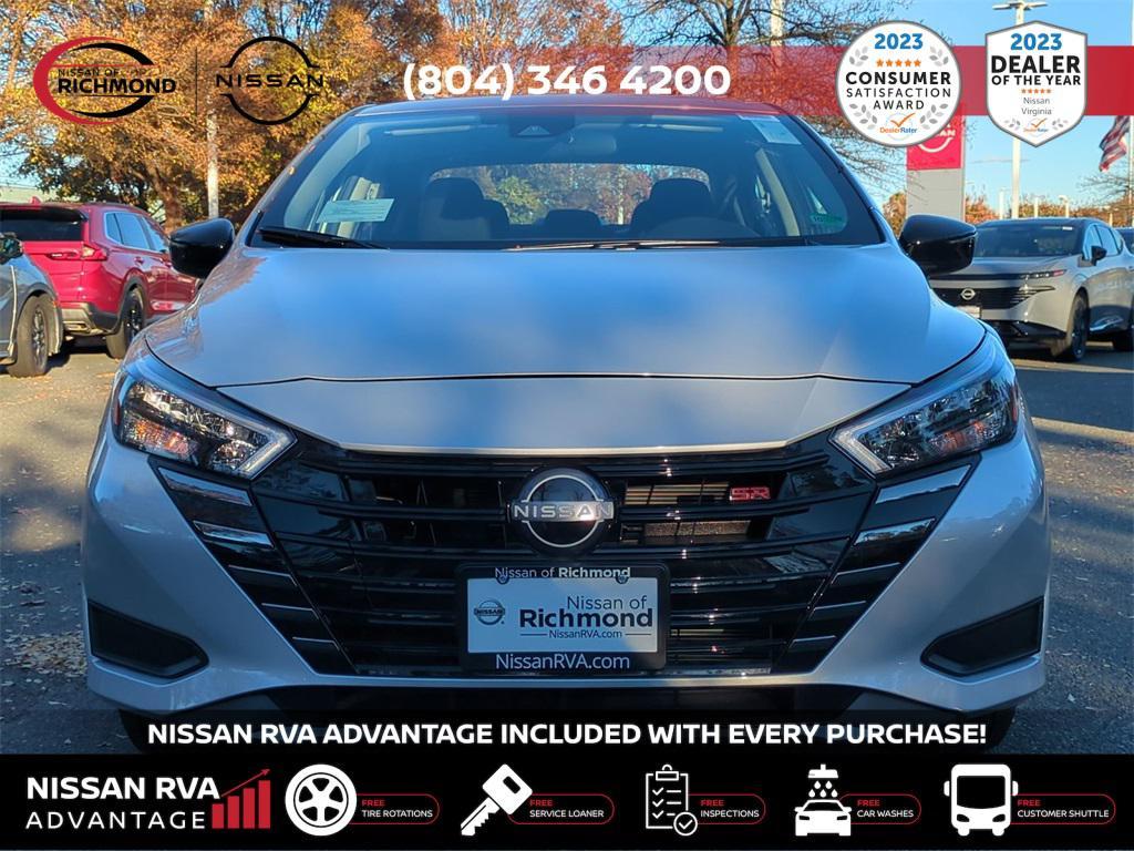 new 2025 Nissan Versa car, priced at $20,456