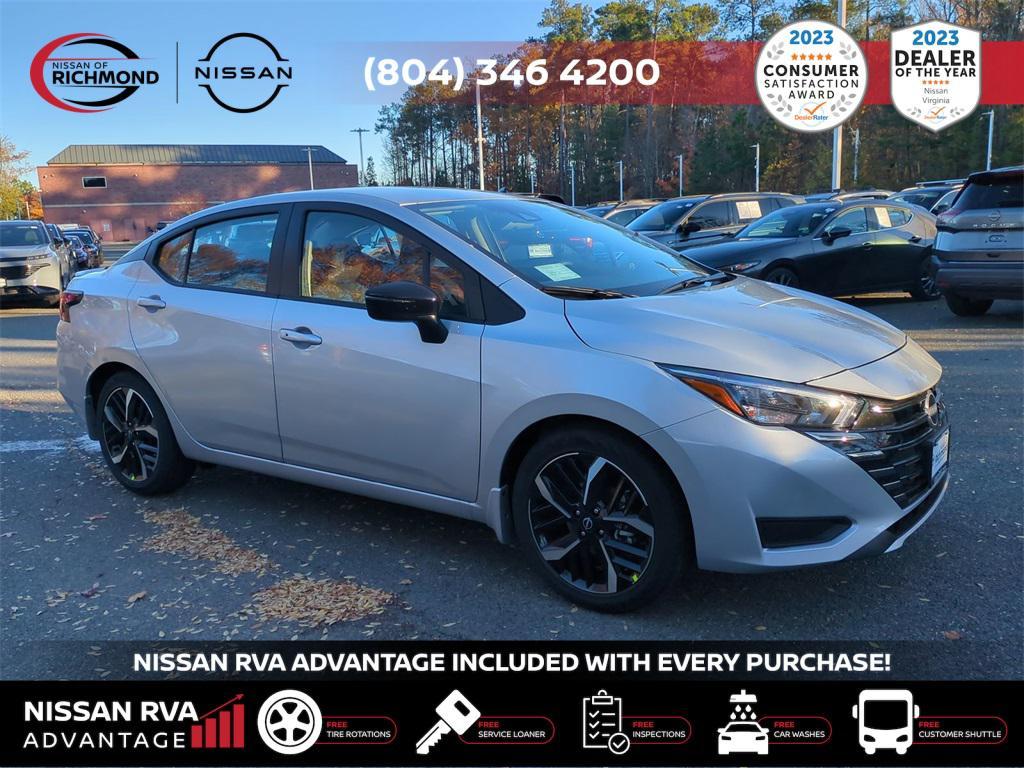 new 2025 Nissan Versa car, priced at $20,456