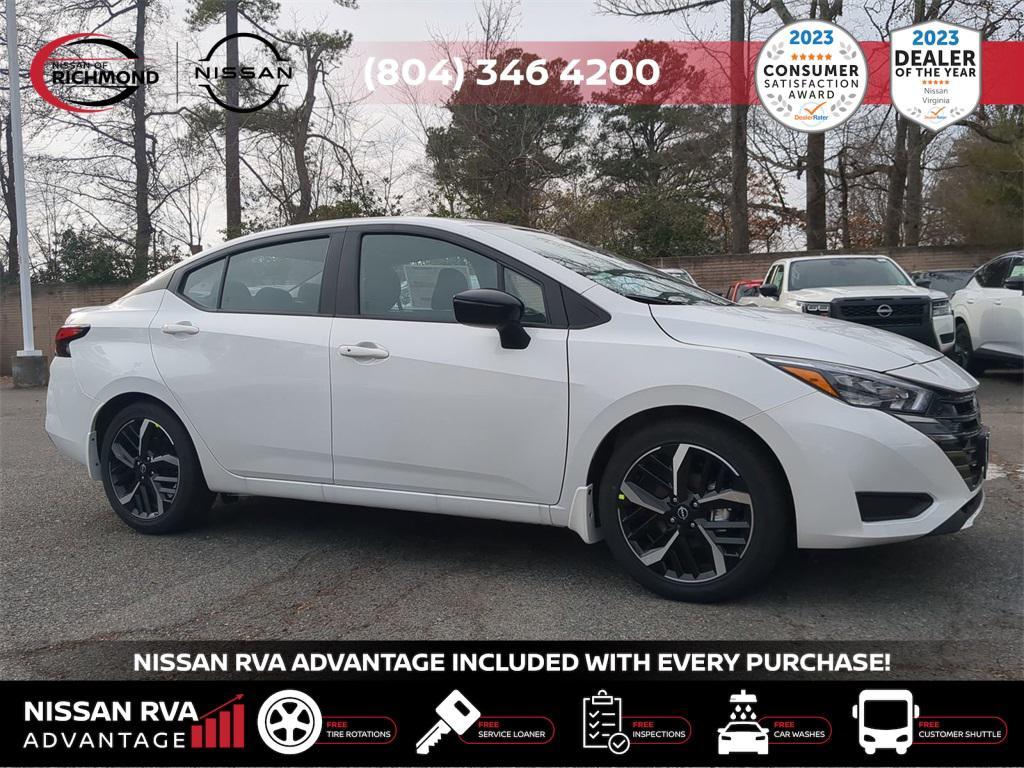 new 2025 Nissan Versa car, priced at $20,870