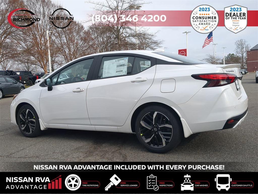 new 2025 Nissan Versa car, priced at $20,870